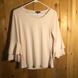 Blush layering top